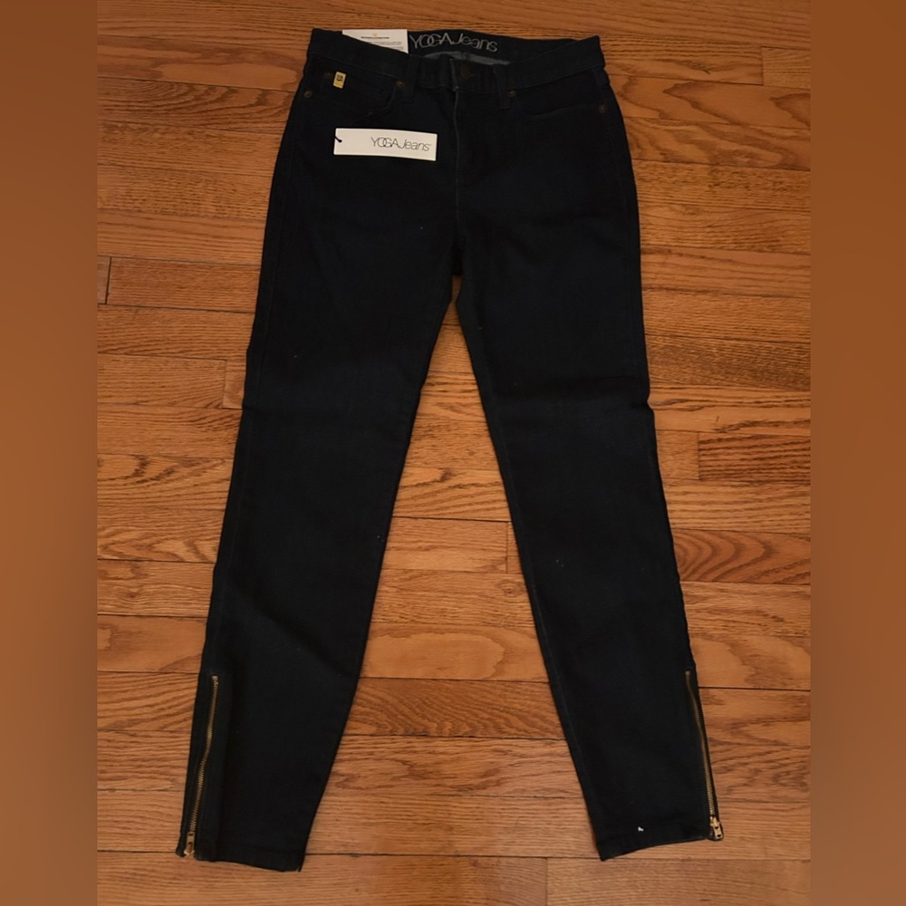 Vintage women black YOGAJEANS jeans
